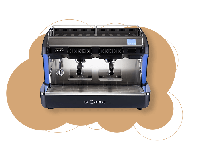 Professional lever coffee machines Carimali